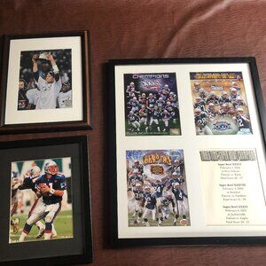 New England Patriots Framed Photos